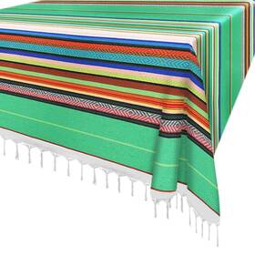 Xplanet 792966288287 84 X 59 Inch Serape Bay Window Blanket And Tablecloth Multipurpose Tatami Bed Cove
