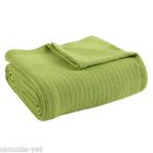Year Round Warmth Cotton Blanket Fiesta Supersoft 100 Full Queen Thermal Lemon Grass New In Pack 800014117356