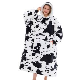 Yescool 759242549340 Oversized Sherpa Hoodie Blanket - Cozy Gifts For Women Moms Girlfriends