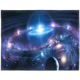 Yisumei 427520494609 60x80 Blanket Comfort Warmth Soft Plush Throw Couch Outer Space Galaxy Planets S