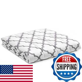 B07s511kzp Ynm Weighted Blanketheavy 100 Percent Oeko-tex Certified Cotton Materiallattice