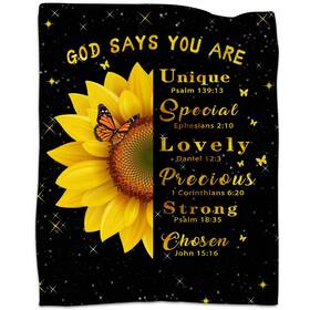 Yoyicu 752574803760 Christian Gifts For Women Religious Female Blankets