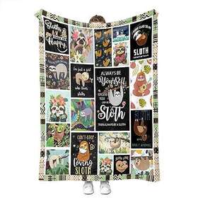 Yuntu 723509489359 Sloth Throw Blankets Gifts For Kids Super Soft Warm Fleece Blanke Yuntu 723509489359 Sloth Throw Blankets Gifts For Kids Super Soft Warm Fleece Blanke