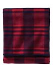 Za173-53408 Pendleton Easy Care Bed Blanket Twin Cardinal Contempo