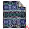 Zd534-52774 Pendleton Woolen Mill New North Star Blanket Indigo Size Twin 885628295980
