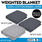 Zgc54001481535420601 Vevor Weighted Gravity Blanket Adult Natural Deep Sleep Reduce Stress