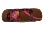 Duck Commander Fleece Blanket 50" X 60" Pink & Brown Fuzzy Throw Holder Hunter. Fixed Price $20.00.