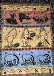 Disney Classic Winnie The Pooh Tapestry Throw Blanket 53X38 Inches Vintage. Fixed Price $39.50.
