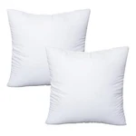 Okba Throw Pillows Insert Set Of 2, With 100% 26X26 Inch (pack 2), White. Fixed Price $35.06.