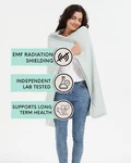 Radia Smart Ultimate Organic Premium Emf Protection Blanket, 5G, Rf, Faraday. Fixed Price $217.43.