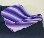 Purple Ombre Throw Blanket. Fixed Price $148.00.