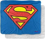Superman Silky Soft Sherpa Blanket 50"X60" With Classic Logo Design. Fixed Price $84.99.