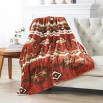 Southwest Sherpa Fleece Throw Blanket Ultra Soft Reversible & Cozy Plush Gifts. Fixed Price $35.09.