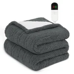 Maxeve Heated Blanket Electric Throw 50"X60" Soft Double Sided Sher... Fast Ship. Fixed Price $45.99.