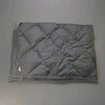 Eddie Bauer Down Quilted Blanket Camping Packable Throw 52X36 Reversible. Fixed Price $44.99.