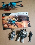 2016 Mattel Mega Bloks Construx Destiny EV-41 Racing Sparrow Building Set DXD72. Fixed Price $45.00.
