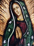 Blessed Mary Polyester Blanket 48X60. Fixed Price $10.99.