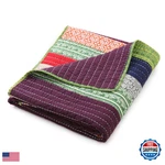 Greenland Home Fashions Marley Throw Blanket Carnival 50 X 60. Fixed Price $66.75.