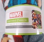 Marvel Licensed Fleece Blanket * Avengers Unite 1.5 Yds X 59 In Unused. Fixed Price $12.97.