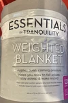 Essentials By Tranquility Weighted Blanket 48 In X 72 12 Lb Gray. Fixed Price $19.99.