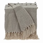 Parkland Collection Ishan Eclectic Beige 52" X 67" Woven Handloom Throw. Fixed Price $92.90.