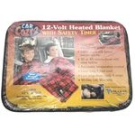 Car Cozy Heated Blanket Red Plaid 12 Volt Large Safety Timer Soft Fleece. Fixed Price $19.96.