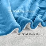 Large Bed Ultra Soft Heavy Gsm Sherpa Fleece Blankets Throws Twin Queen. Fixed Price $19.19.
