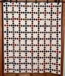 Handmade Patchwork Cotton Nine Quilt. Fixed Price $165.00.