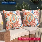 Merrycolor Outdoor Covers 18X18 Waterproof Throwpillow Flower Garde. Fixed Price $27.47.