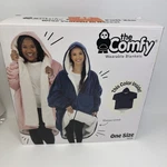 Nib The Comfy Original Blue Wearable Hoodie Blanket Unisex Sherpa Fleece New. Fixed Price $27.99.