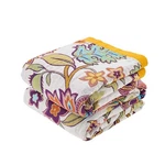 Xiblc Boho Blanket For Bed, 100% Cotton Soft Rustic 90X98 Inch, M-throw. Fixed Price $110.03.