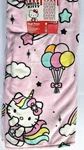 Hello Kitty Unicorn Rainbow Cloud Balloons Stars 50 X 70" Pink Throw Blanket. Fixed Price $27.00.