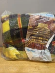 Vtg Beacon Macneal Plaid Blanket Acrylic Twin/full 72X90 W/satin Edging Usa. Fixed Price $53.99.