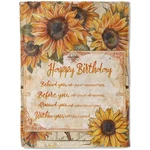 Ainori Birthday Gifts Blanket To Women Girls With Sunflower,soft Flannel Thro.... Fixed Price $42.39.