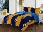 Fcb Real Madrid 3PCS Sherpa Set King Size, Blanket With 2 Pillow Shs. Fixed Price $123.44.