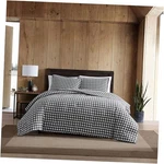 Eddie Bauer - Duvet Cover Set, Reversible Flannel Bedding With Twin. Fixed Price $67.06.