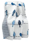 Lush Decor Rowley Birds Reversible Throw Blanket, 50 X 60 L, Navy - B.... Fixed Price $74.42.
