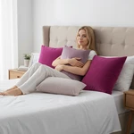 12''X20'' Luxe Velvet Lumbar Pillow 9 Colors Soft & Elegant Solid Design Mod. Fixed Price $15.99.