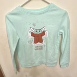 Jumping Beans Star Wars Grogu Girls Light Blue Fleece Pullover Sweatshirt Size 8. Fixed Price $14.00.