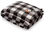 Peanuts Charlie Black & White Reversible Fleece Blanket Throw 50X70 Nwt. Fixed Price $53.99.