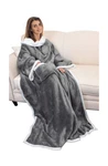Catalonia Sherpa Wearable Blanket With Sleeves Arms, Comfy Slee... Usa Fast Ship. Fixed Price $56.23.
