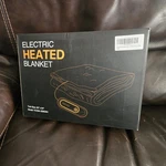 Estingo Electric Heated Blanket Twin 62"X84" Navy Blue New YCDM-EB5060. Fixed Price $34.99.
