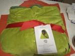 Hallmark Dr. Seuss The Grinch Oversized Hooded Blanket With Pockets 70" X 50". Fixed Price $44.99.