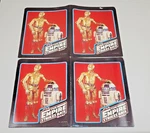 Vtg Star Wars 2P Set Lucas The Empire Strikes Back School Folder Popfolio 80 Usa. Fixed Price $15.00.