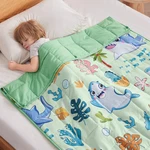 Anfie Weighted Blanket Kids 36X48 5LBS Cooling For. Fixed Price $44.81.