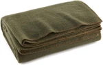 Olive Drab Green Wool Fire Retardant Blanket 66X90. Fixed Price $36.40.