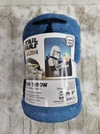 New Disney Star Wars Mandalorian Grogu "the Child" Baby Yoda Plush Throw. Fixed Price $9.98.