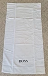 Hugo Boss Beach Sauna Bath Cotton Towel Embroidered New White 50X26. Fixed Price $21.90.