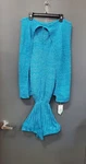 New Laghcat Mermaid Tail Blanket Crochet For Adult. Fixed Price $18.00.