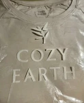 Cozy Earth Women's Ultra-soft Bamboo Pullover Crew Large Light Grey. Fixed Price $98.88.
